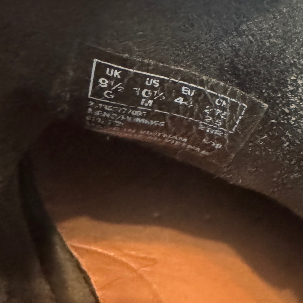 Men’s Clark’s Trace ramble leather black chukka business casual boots size 10.5 - Picture 3 of 10